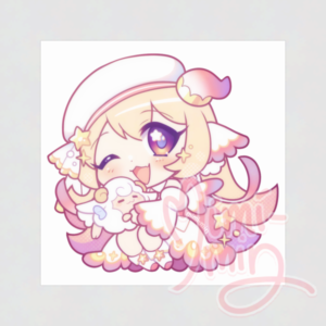 Mimi Min Sticker